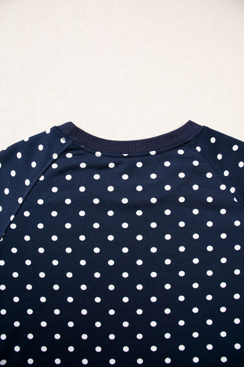 Jane Polka Dot Drawstring Wide Leg Long Sleeve Top Pant Set Outfit