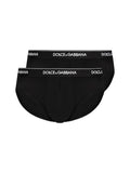 Dolce & Gabbana Men's Bi-Pack Briefs "Brando" black set of 2 underwear