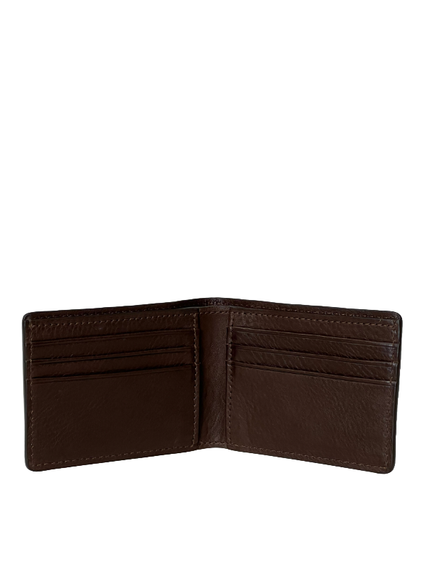 Brown Genuine Alligator Bi-Fold Wallet | USA Made - BP8476 Men's