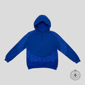 LOUIS VUITTON MONOGRAM CIRCLE CUT HOODIE - OCEAN Sweatshirt unisex men's XL