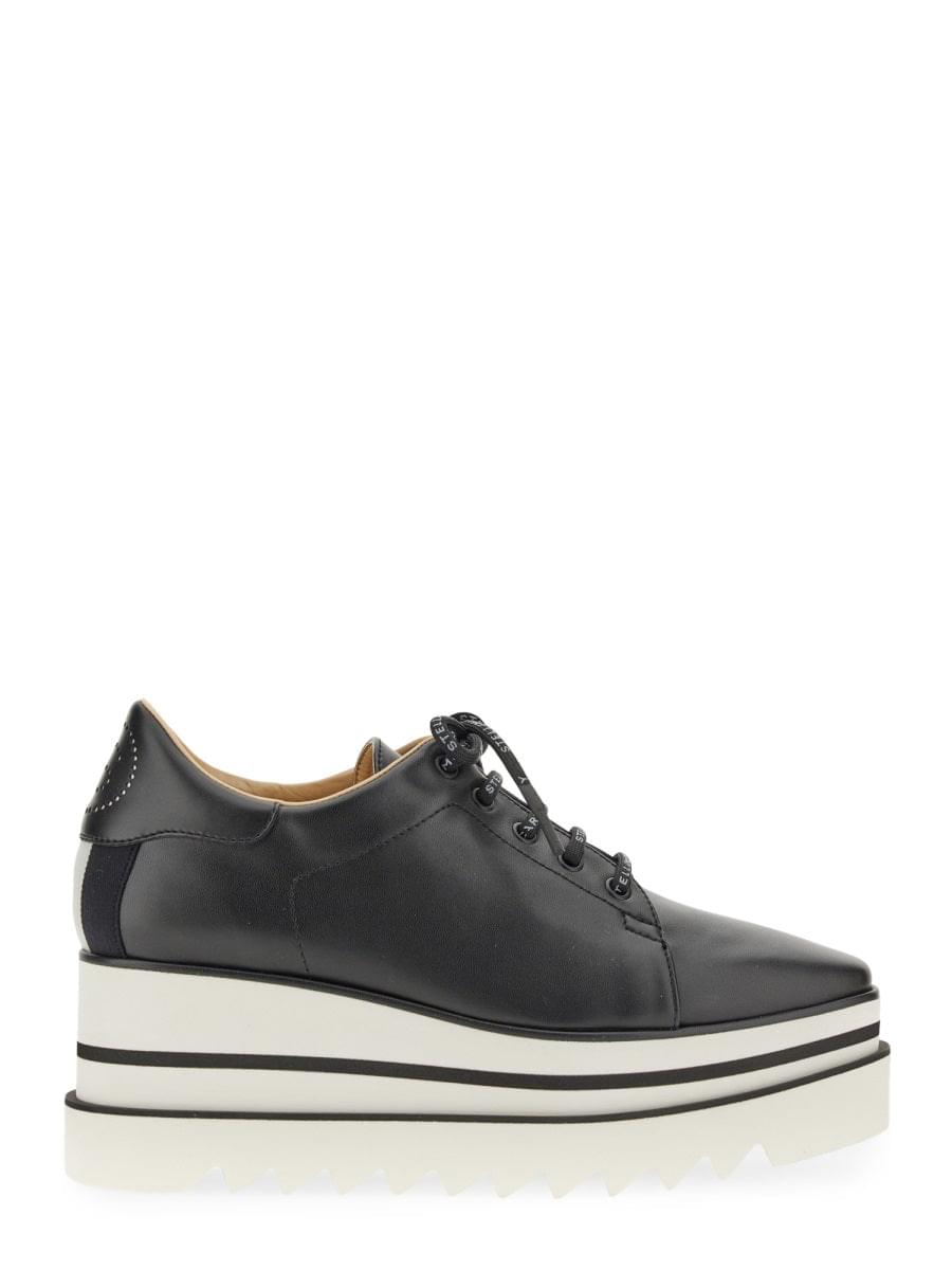 Stella Mccartney ladies Stringata Con Zeppa "Elyse" shoes wedge sneakers