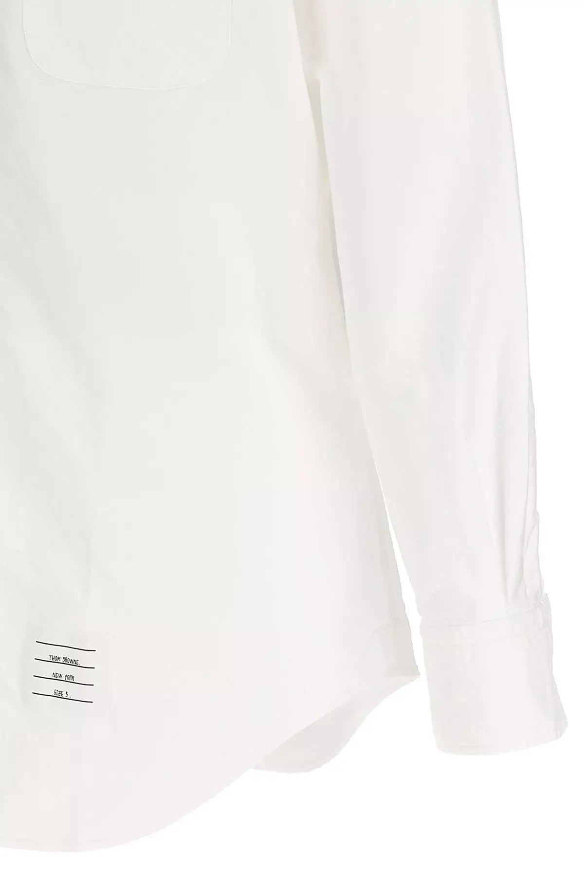 Thom Browne Men's 'Classic' dress Shirt white long sleeve cotton