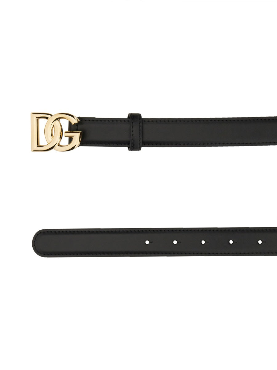 Dolce & Gabbana ladies Belt With Logo Buckle DG