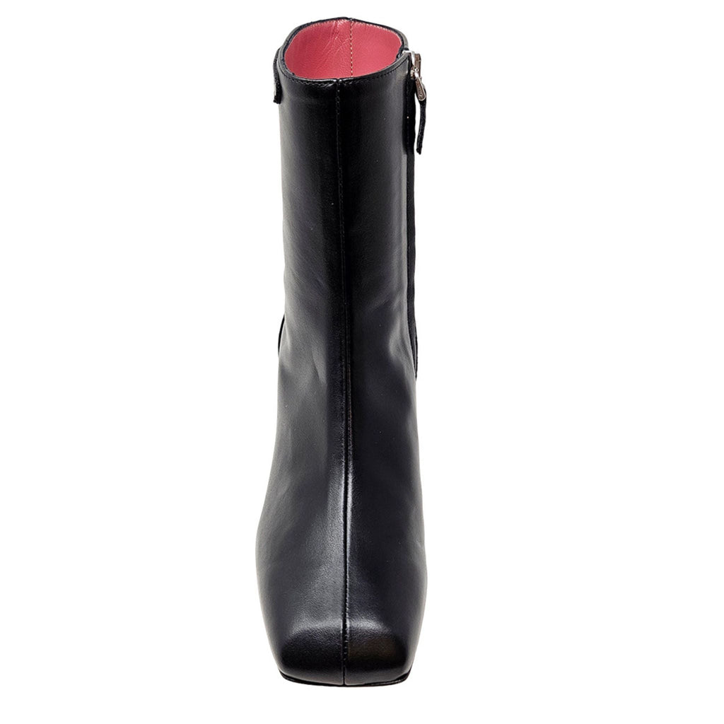 The Keli Black Ankle Boot Maison Italy Beverly Hills luxury career