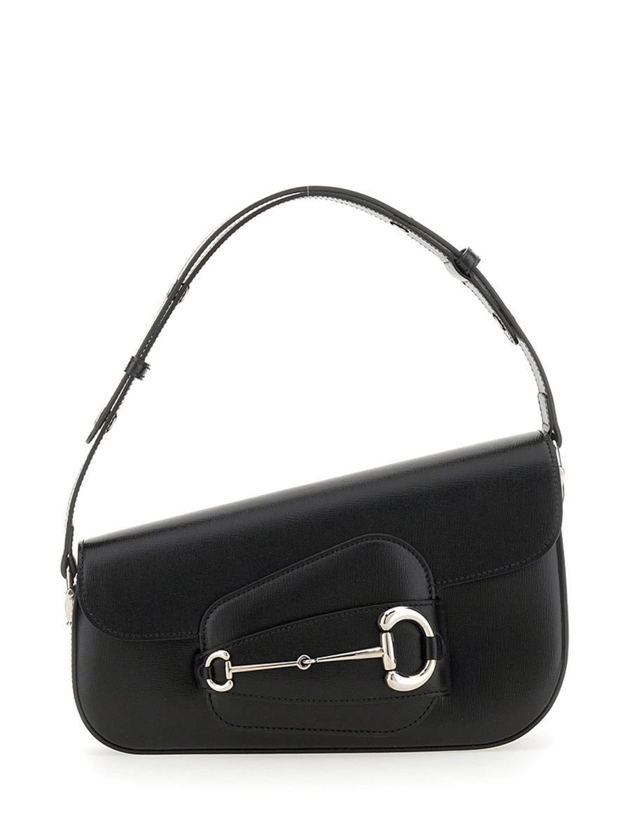 Gucci ladies Shoulder Bag Horsebit 1955" Small Size black