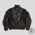 Louis Vuitton Mix Leather Track Top in Black jacket men's unisex 52