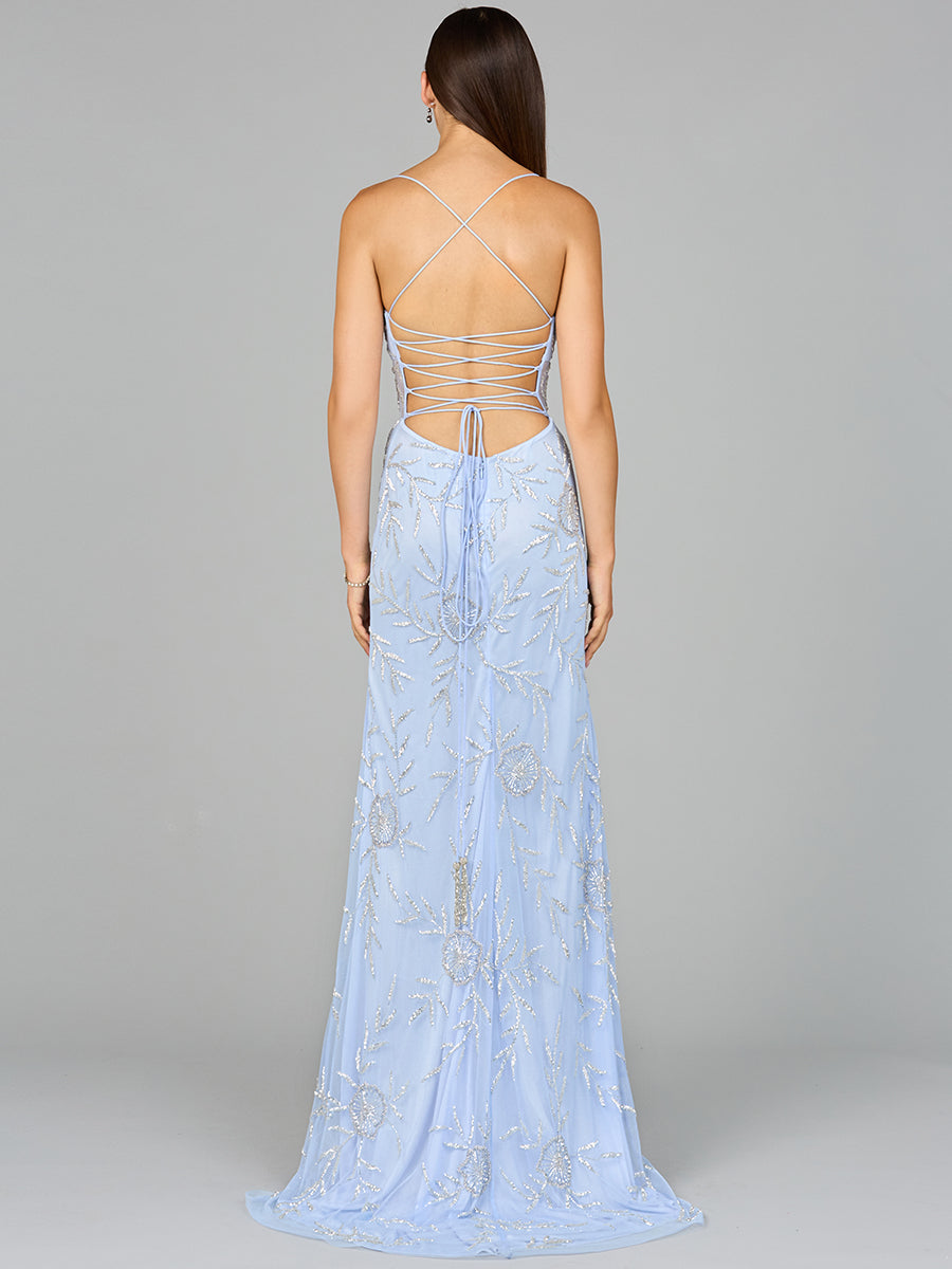 Corset Dress with Straps  - OUTLET Lara New York see through bodice Prom Formal