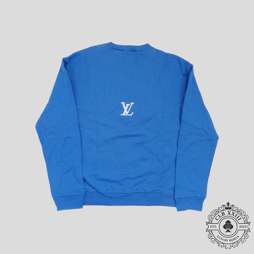 Louis Vuitton Amen Breaks Crewneck in Blue men's unisex XXL 2XL