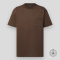Louis Vuitton Signature Monogram Pocket T-Shirt in Chocolate Plum XL men's tee