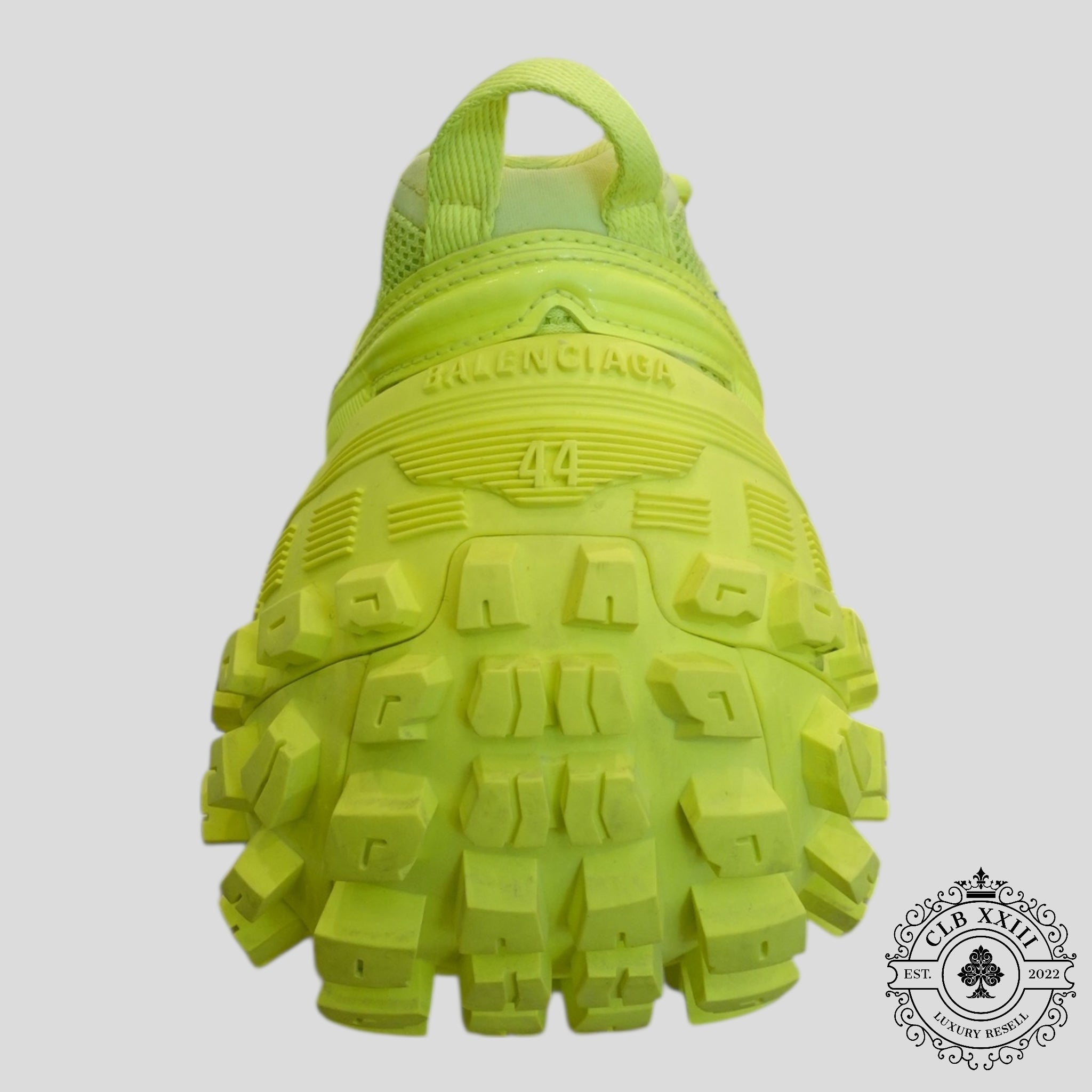 Balenciaga Defender Fluo Yellow shoes sneakers 44 men's unisex