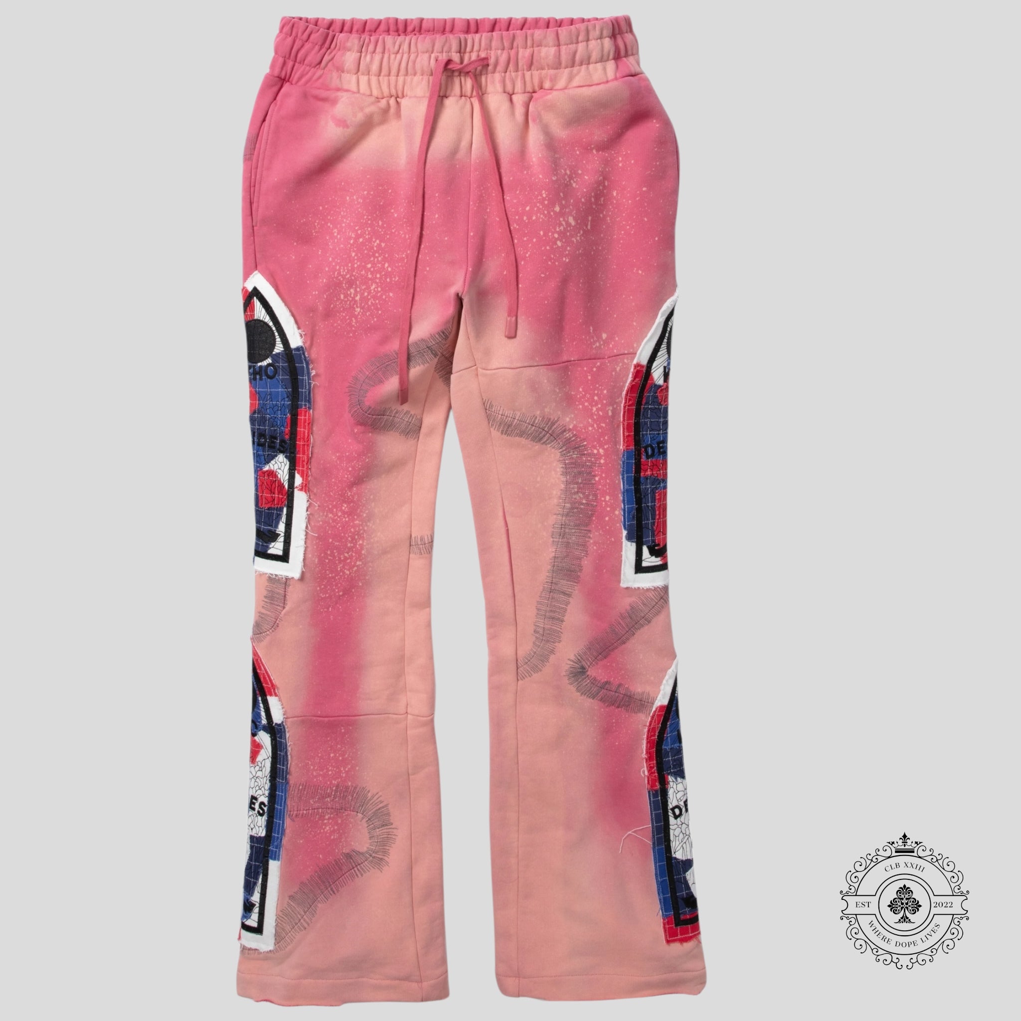 Who Decides War Glory Sweatpants in Pink unisex