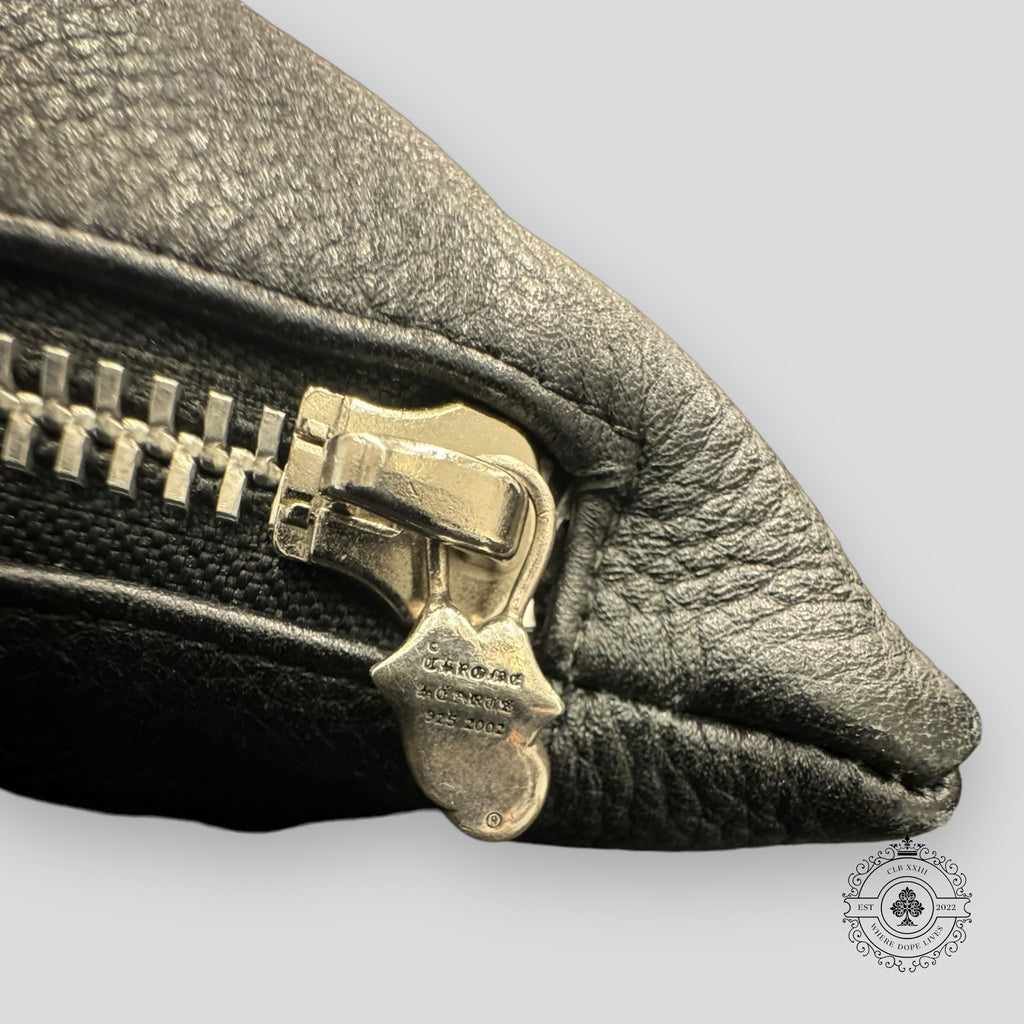 Chrome Hearts Rolling Stone Pillow leather sterling .925 zipper