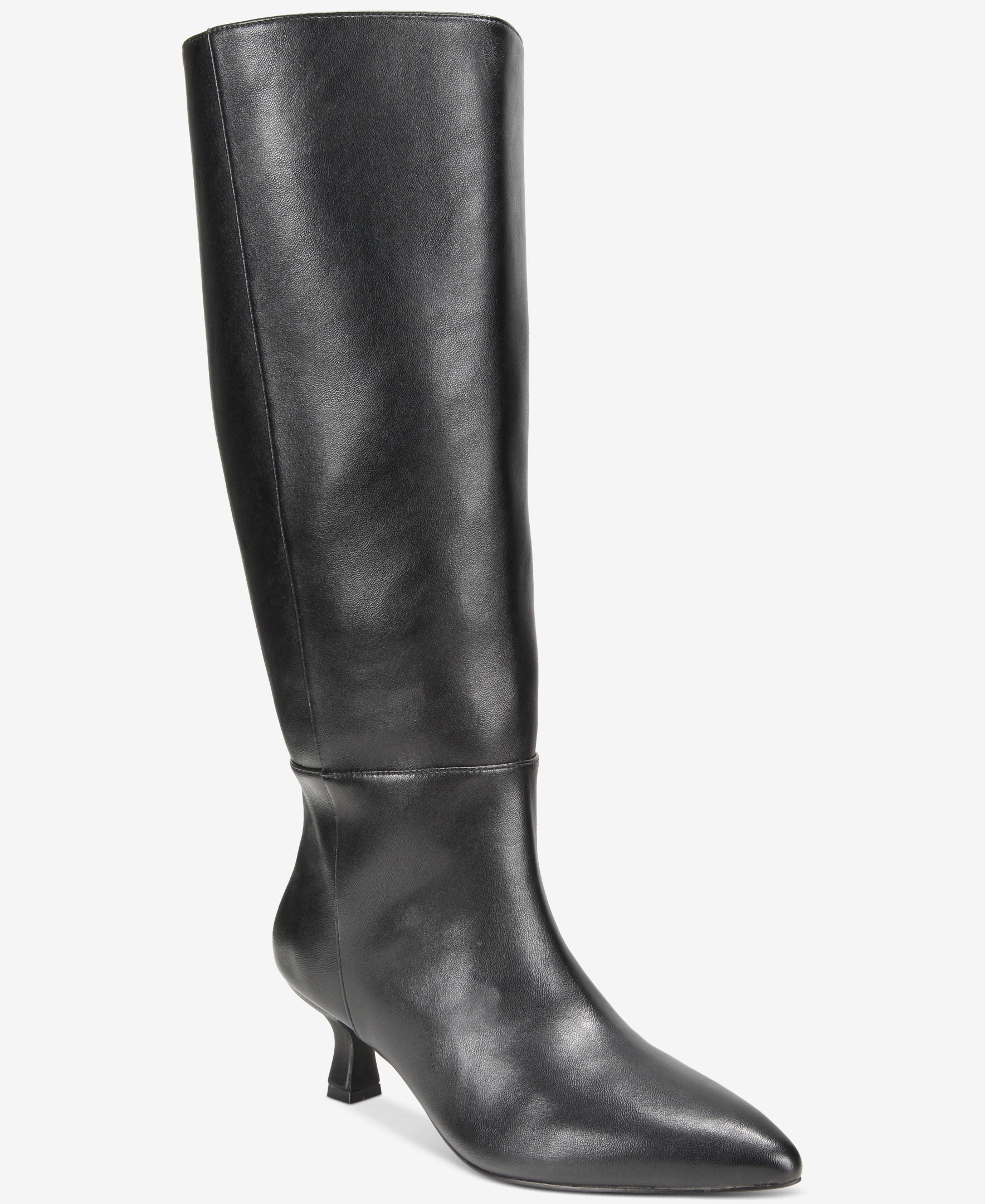 Alice tall Boots Black wide calf knee plus extended sizes