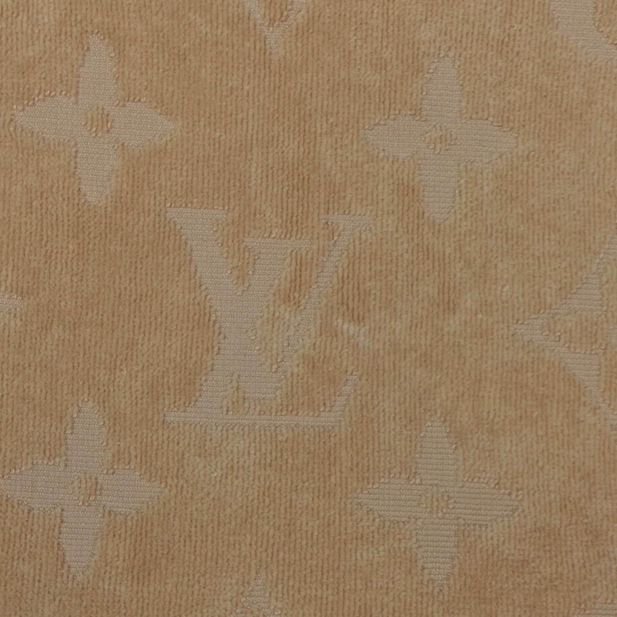 Louis Vuitton Monogram Beach Towel in Beige unisex LV