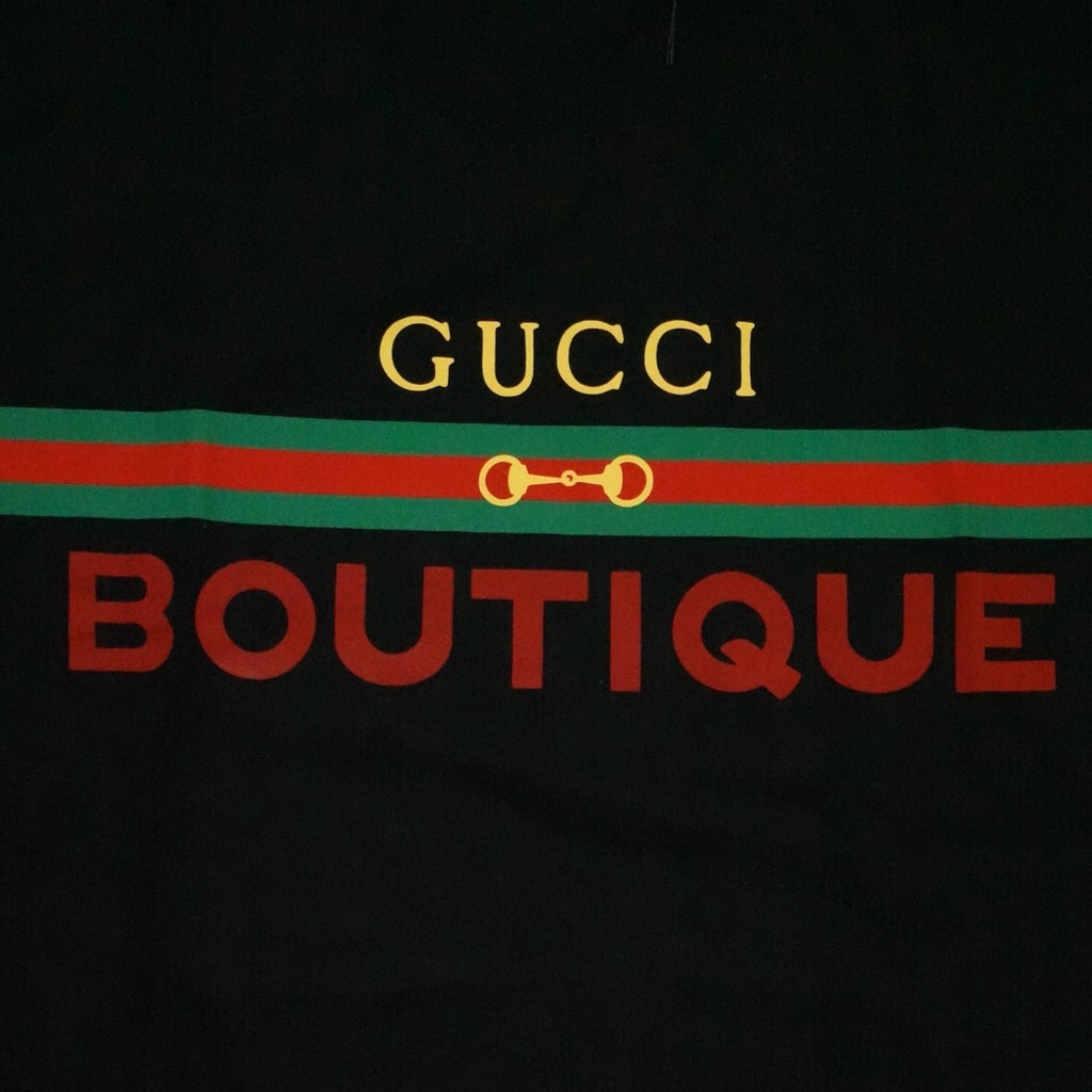 Gucci Boutique Tee in Black new XL unisex shirt