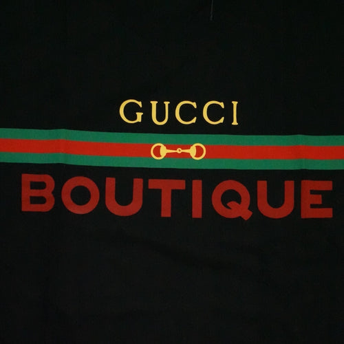 Gucci Boutique Tee in Black new XL unisex shirt