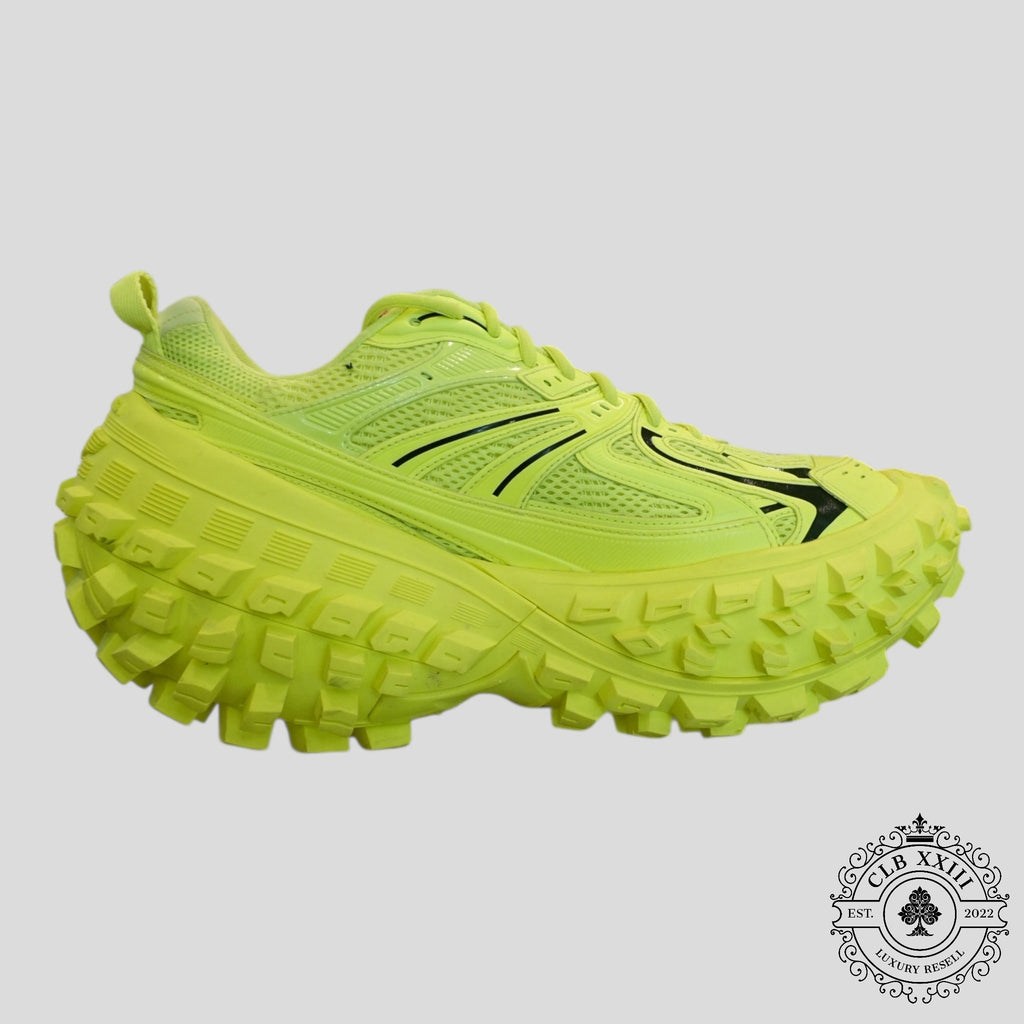 Balenciaga Defender Fluo Yellow shoes sneakers 44 men's unisex