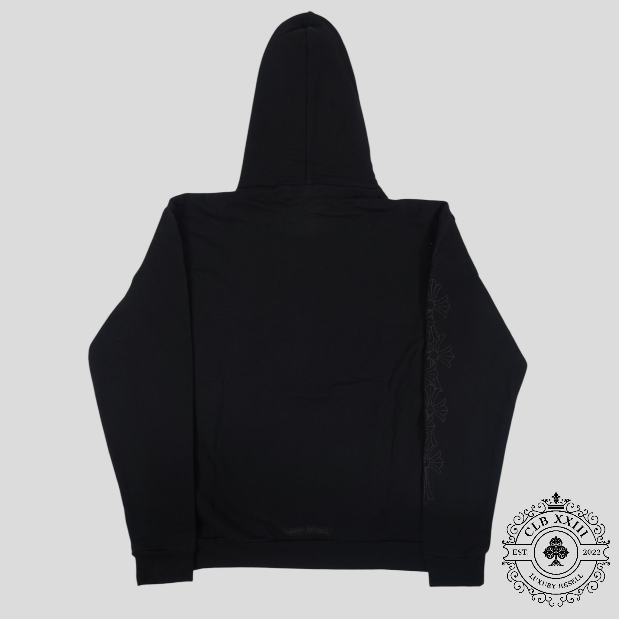 Chrome Hearts Triple Black Miami Exclusive Hoodie XL Pullover men's