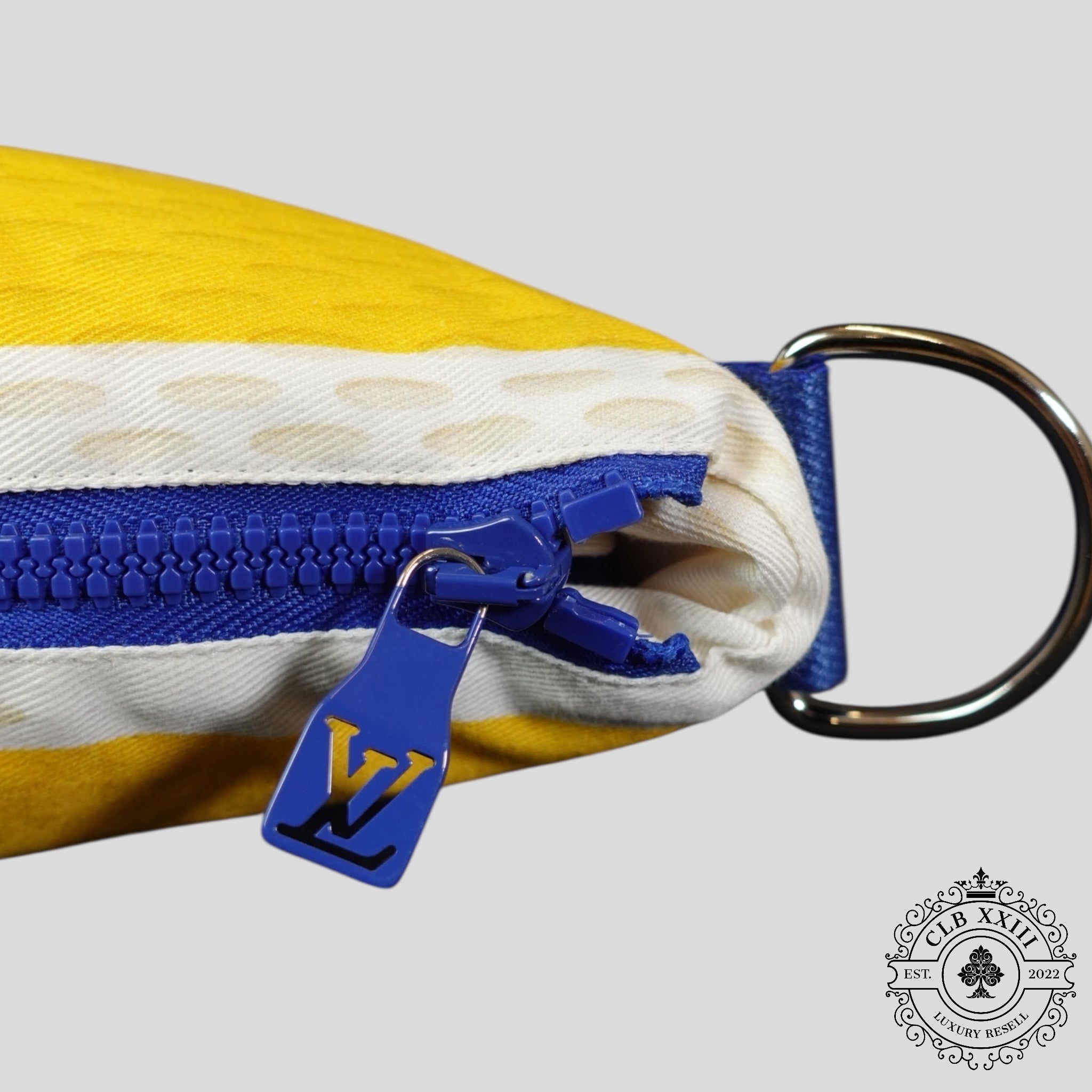 Louis Vuitton SS26 Beach Towel / new Bag in Yellow blue