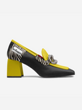 BYMANYC ® NYC Lexington Vibe: Vegan Heels of Urban Sophistication pumps