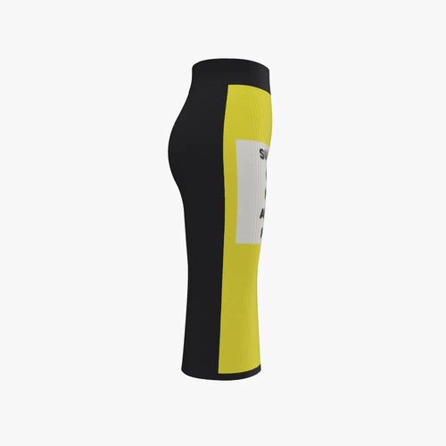 BYMANYC ® New York BROADWAY Eco Pencil Skirt bright yellow