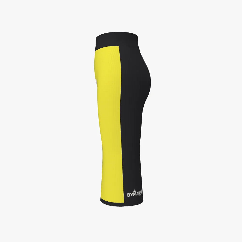 BYMANYC ® New York BROADWAY Eco Pencil Skirt bright yellow