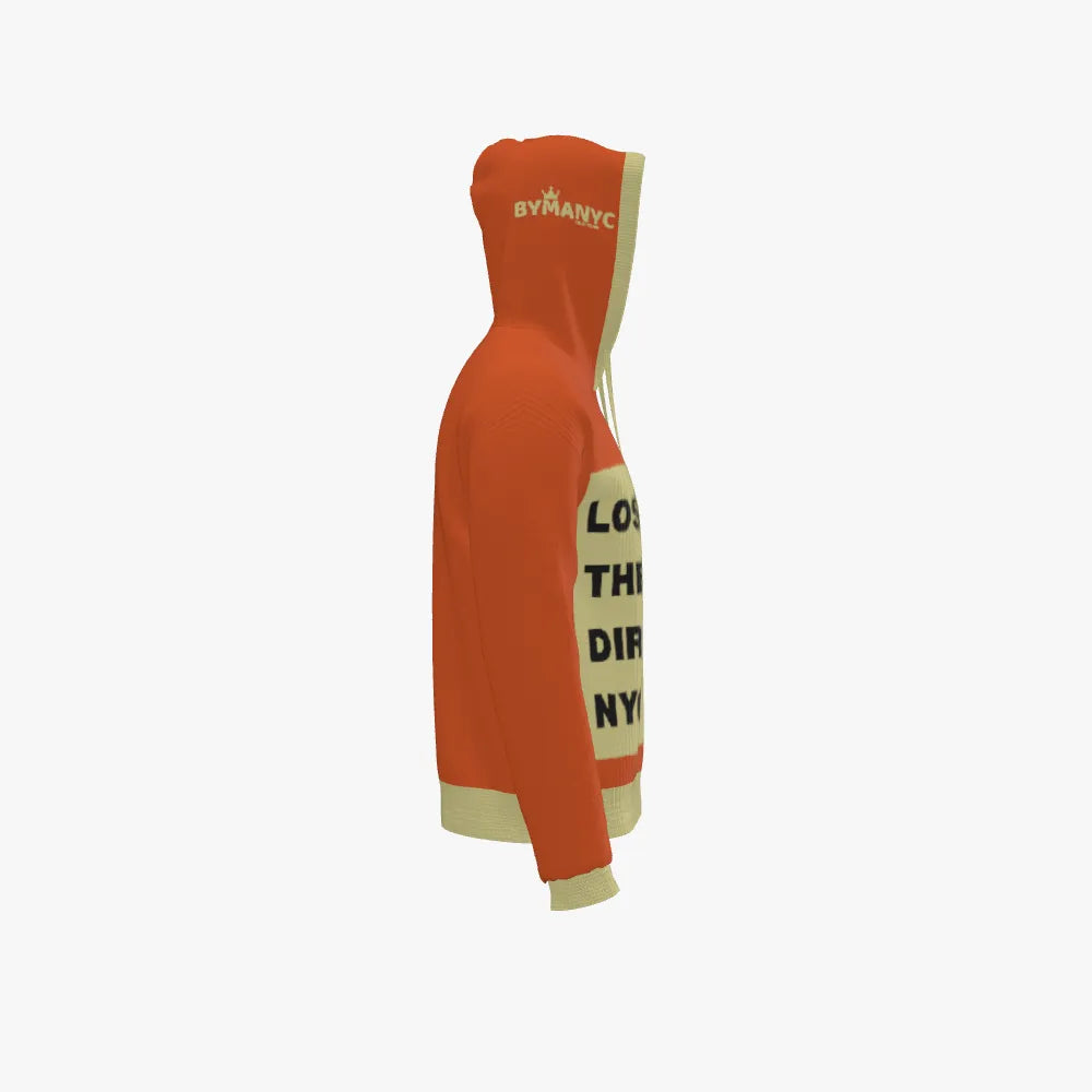 BYMANYC ® New York CENTRAL PARK Eco Hoodie pullover orange