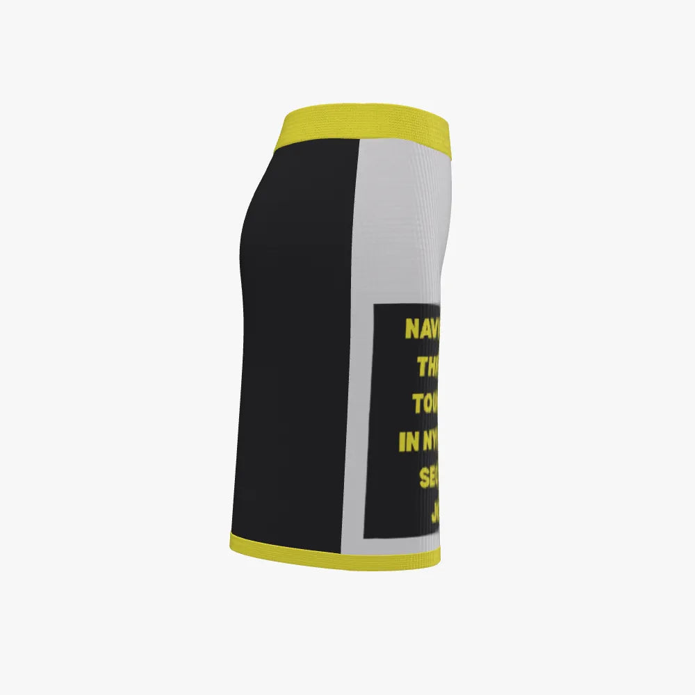 BYMANYC ® New York CITYSCAPE Eco Mini Skirt pencil graffiti