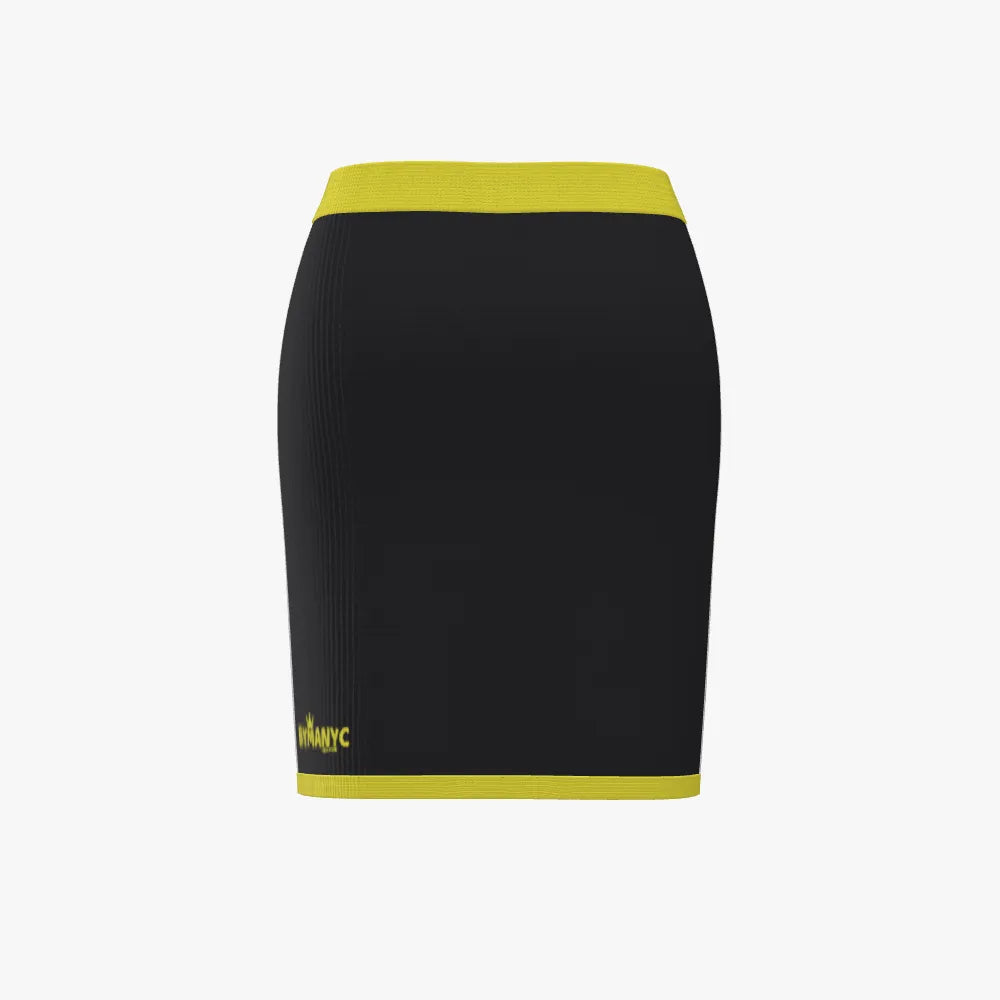 BYMANYC ® New York CITYSCAPE Eco Mini Skirt pencil graffiti