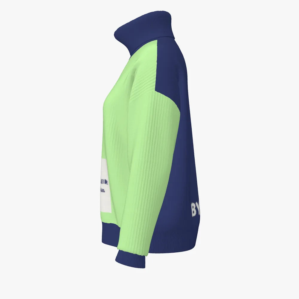 BYMANYC ® New York "Chelsea" Eco Cowlneck Pullover Recycled sweater