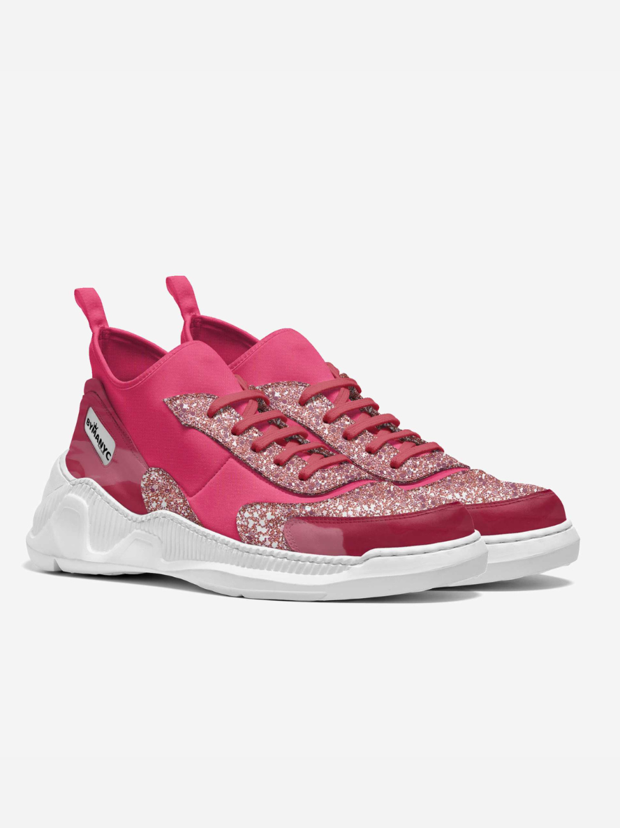 BYMANYC ® New York DUMBO Edge – Eco-Conscious Sneakers unisex pink