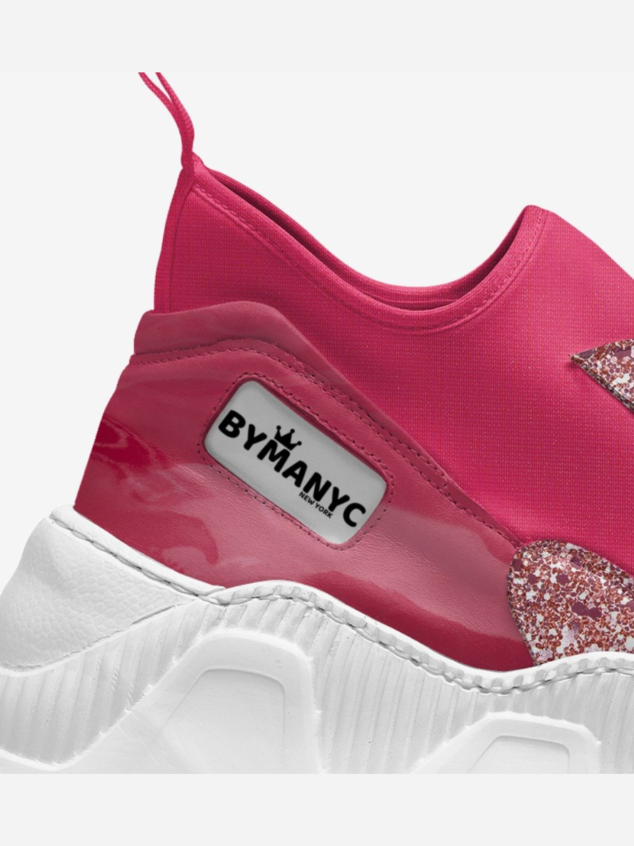 BYMANYC ® New York DUMBO Edge – Eco-Conscious Sneakers unisex pink