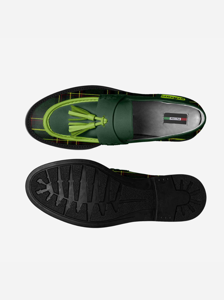 BYMANYC ® New York plaid loafers Timeless formal Luxury Dress Shoes for Men