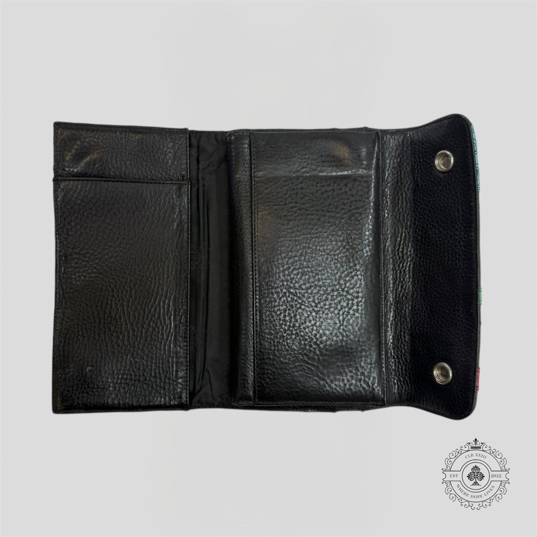 Chrome Hearts Cross Patch Wave Wallet men's unisex