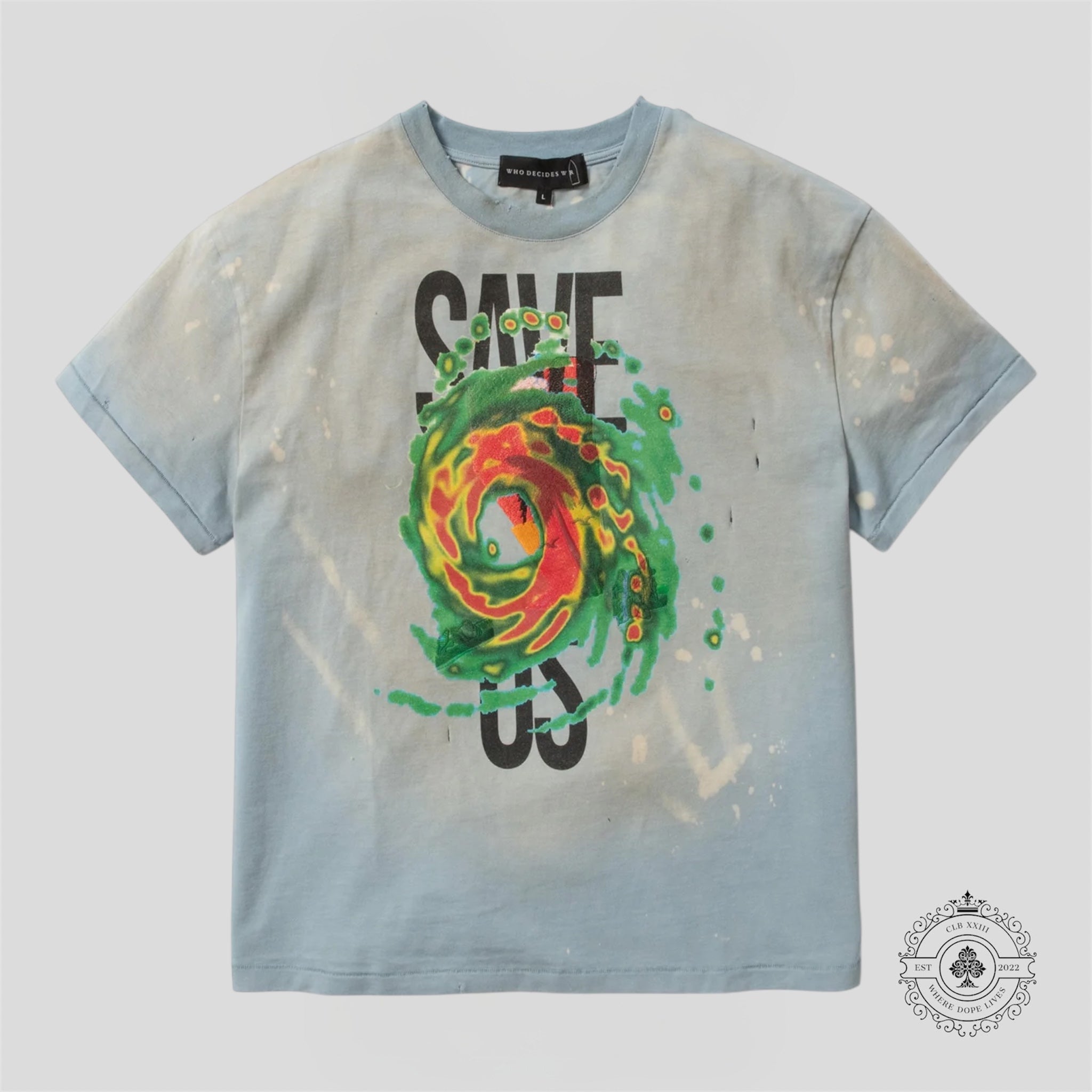 Who Decides War Save Us Jersey tee men's unisex