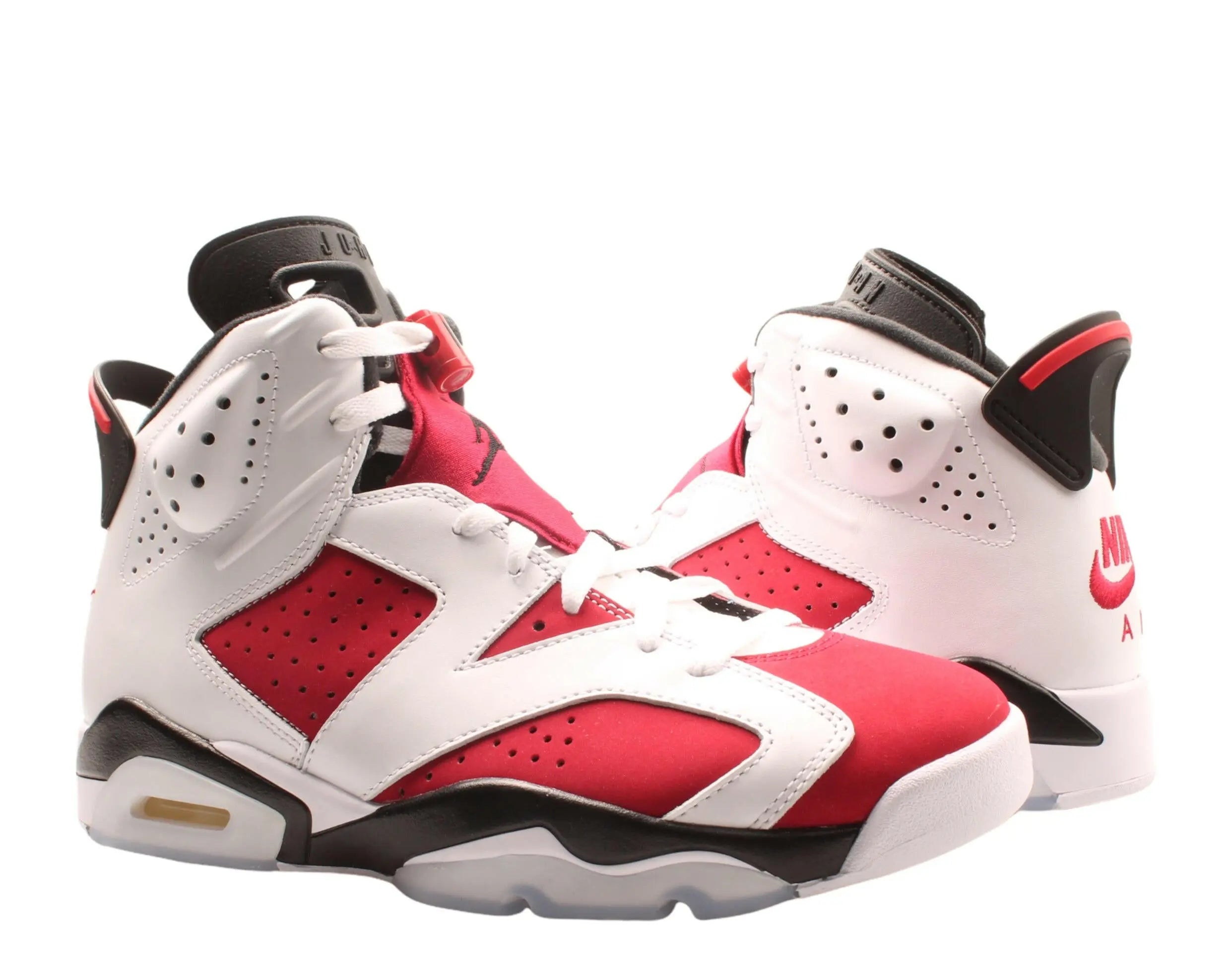 Jordan Air Jordan 6 Retro Men's Basketball Shoes White/Black/Carmine