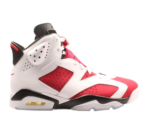 Jordan Air Jordan 6 Retro Men's Basketball Shoes White/Black/Carmine