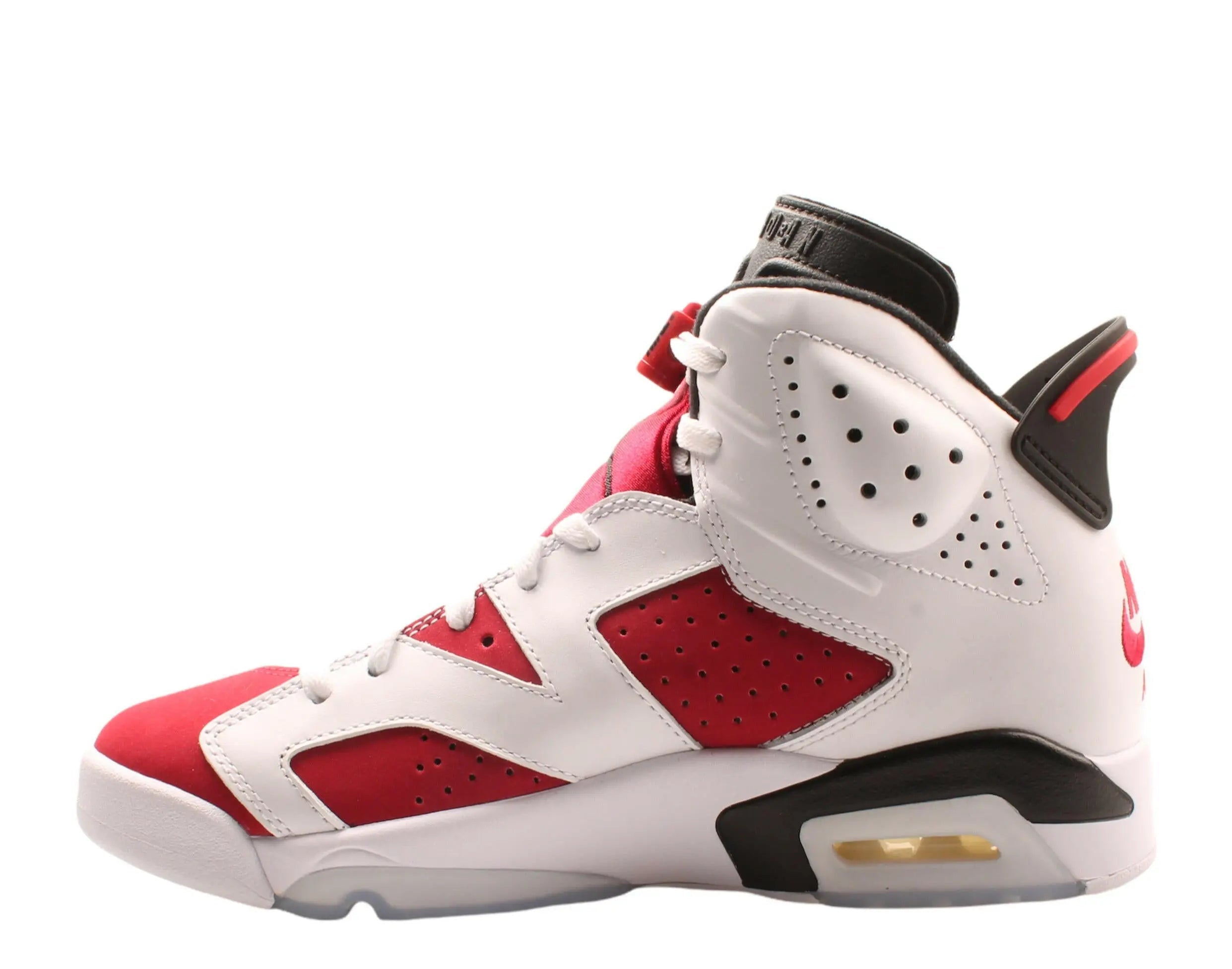 Jordan Air Jordan 6 Retro Men's Basketball Shoes White/Black/Carmine