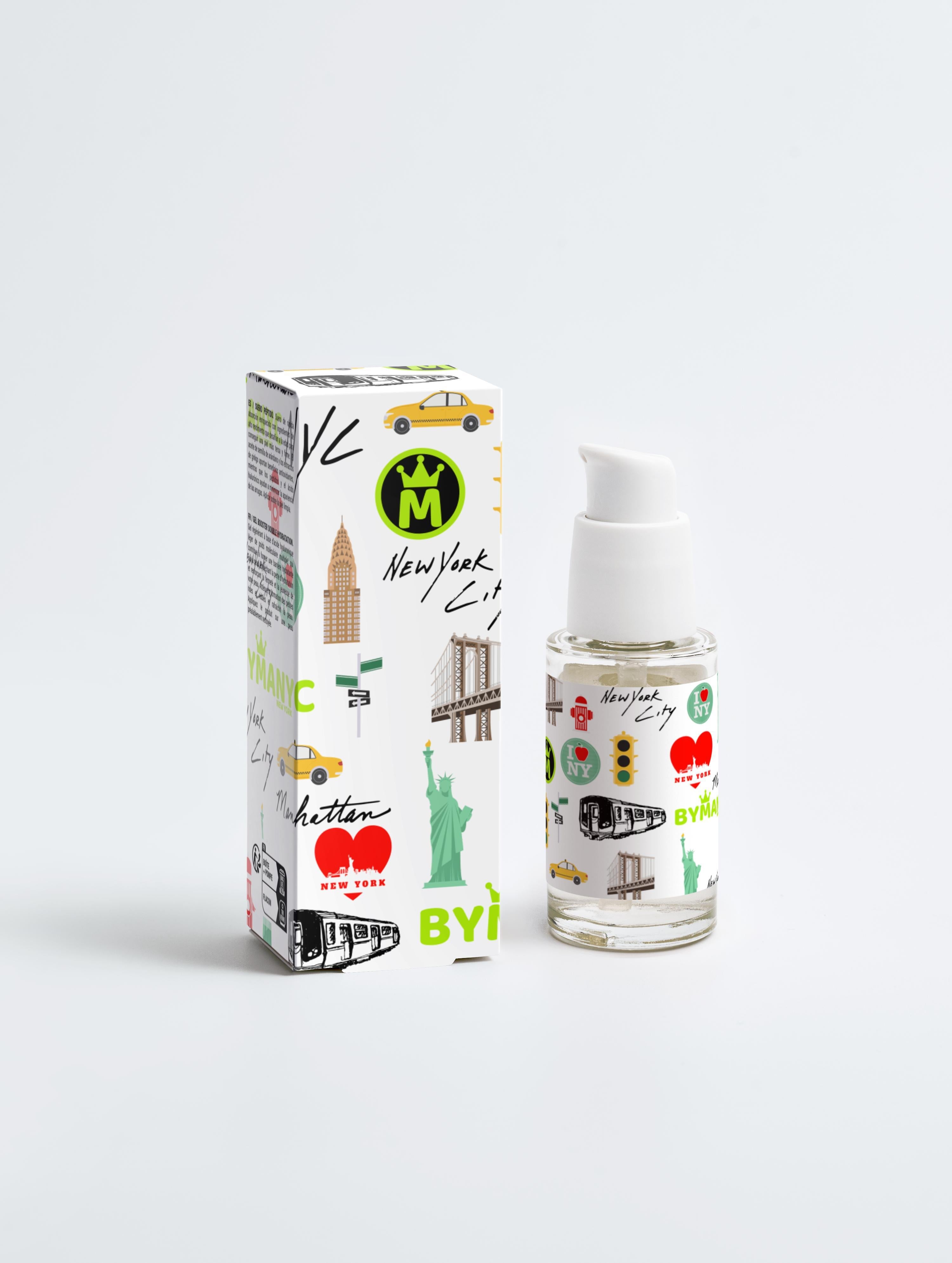 Caffeine Double Hydration Boost Gel + HA BYMANYC ® New York Skin Care