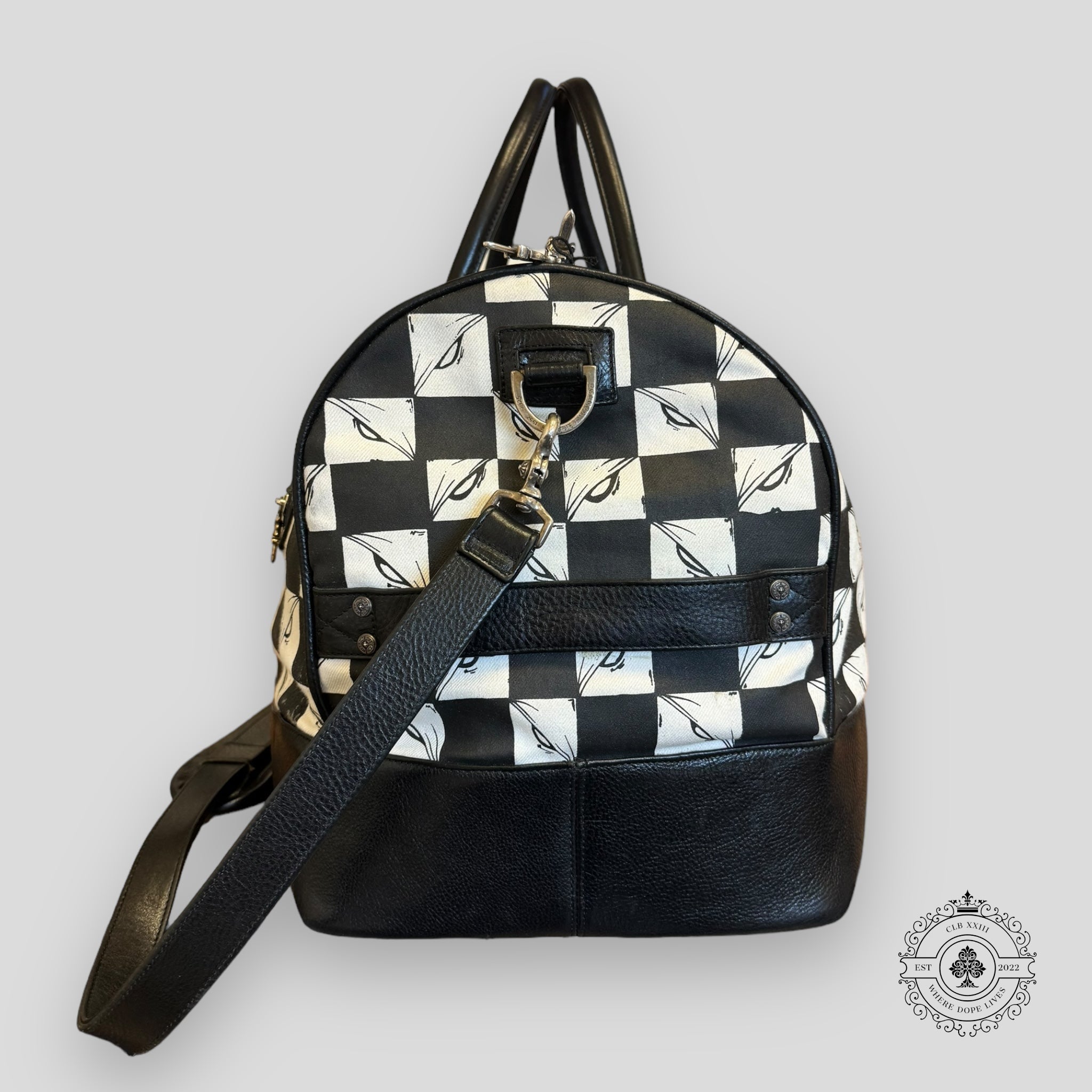Chrome Hearts x Matty Boy 99 Eyes Large Duffle leather unisex men's