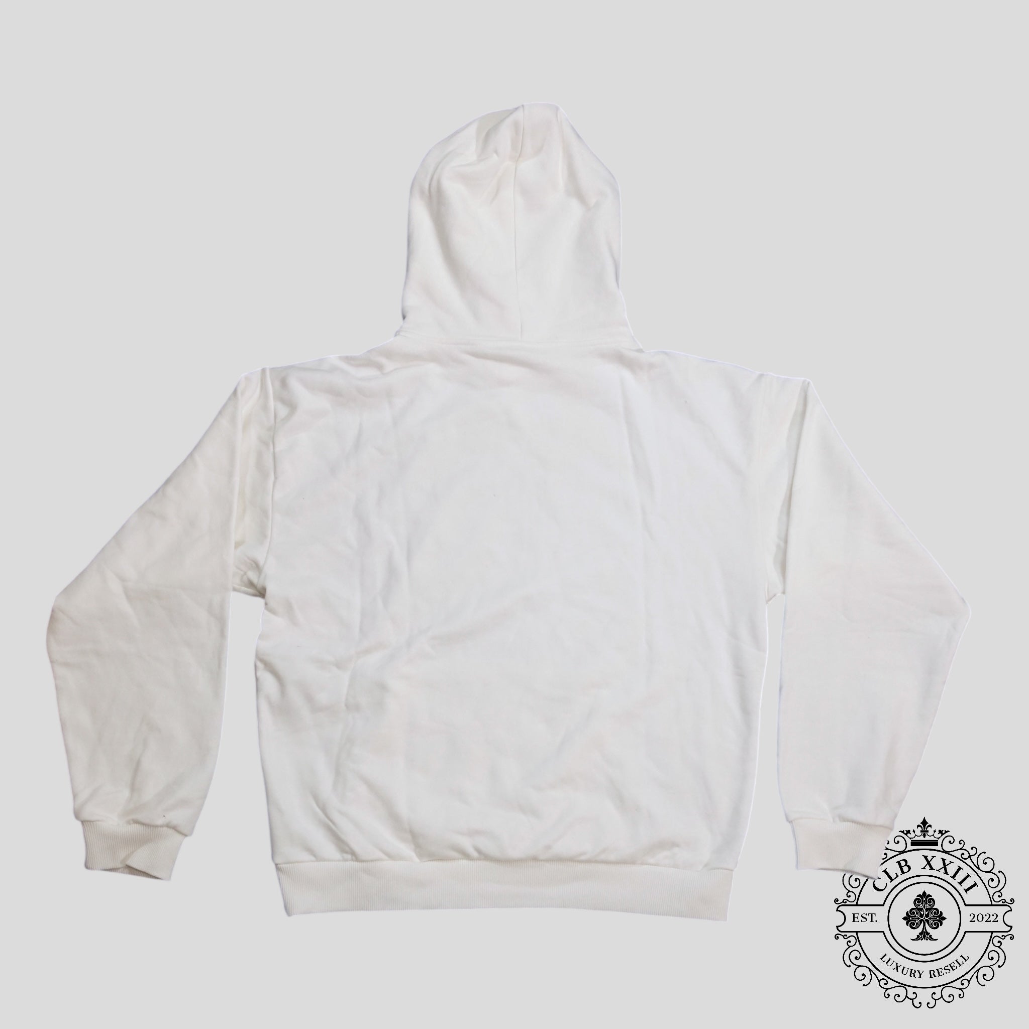 Celine Homme Logo Hoodie in White sweatshirt pullover men's unisex XL XXL