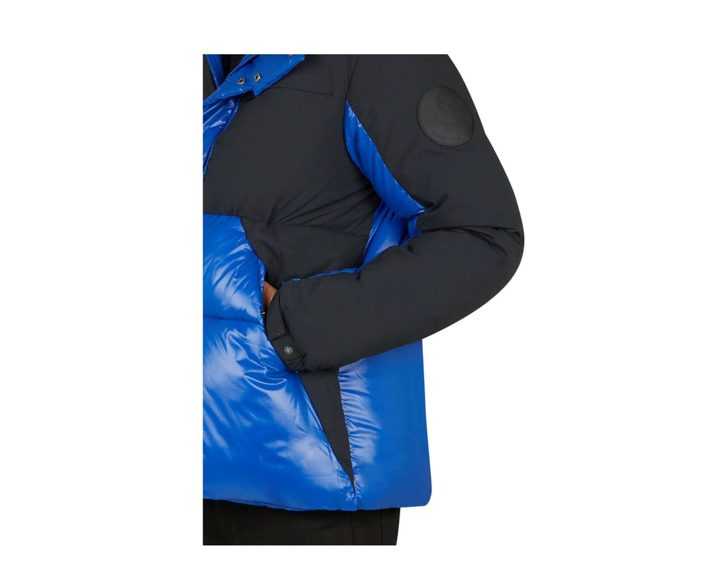Save The Duck Luma Hooded Puffer Men's Jacket Twilight Blue/Black