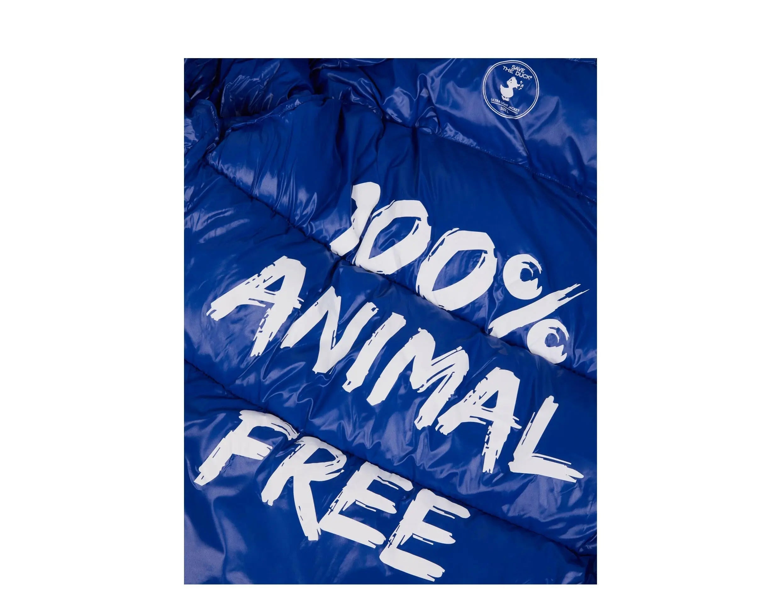 Save The Duck Luma Hooded Puffer Men's Jacket Twilight Blue/Black