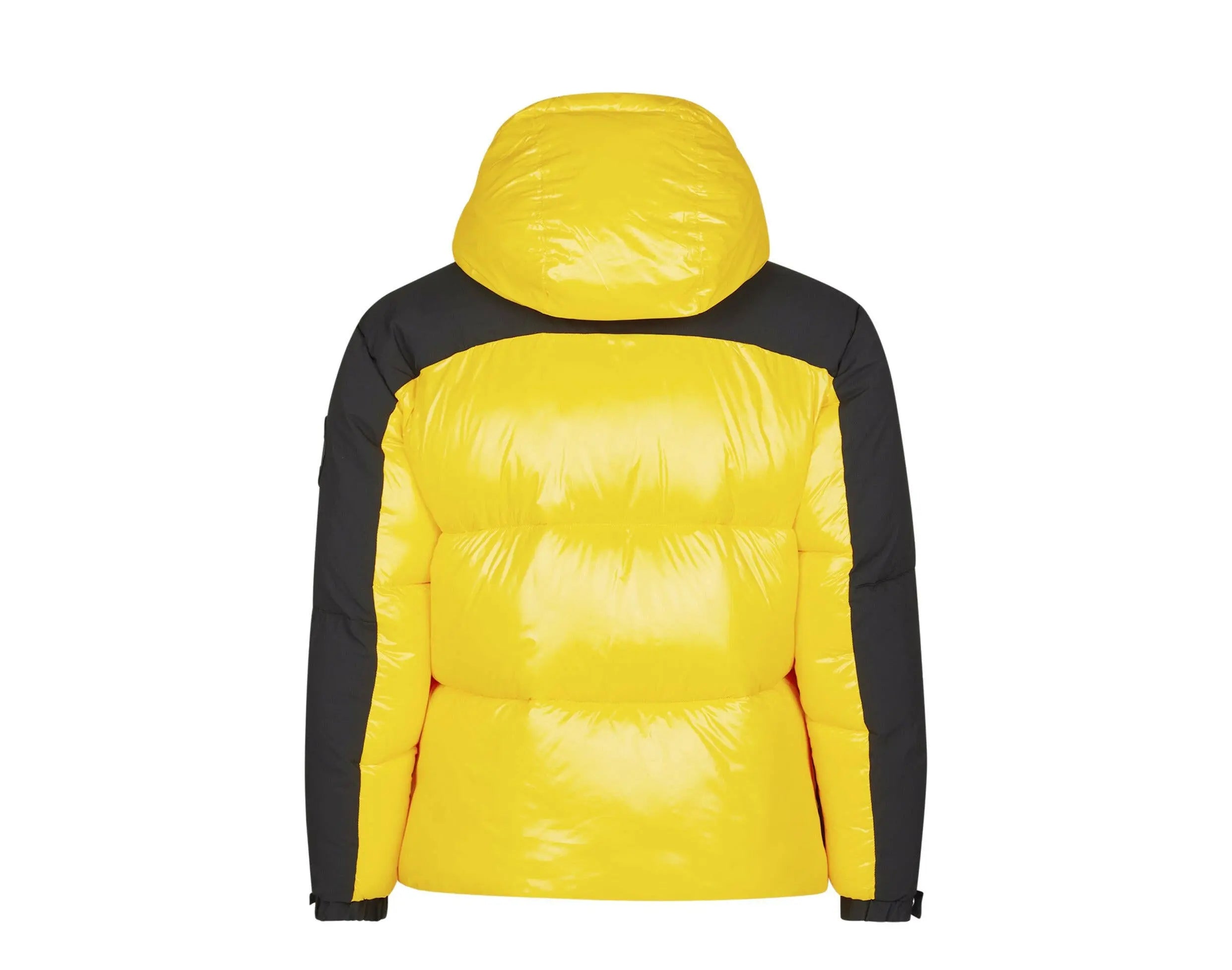 Save The Duck Luma Hooded Puffer Men's Jacket Chrome Yellow/Black