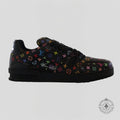 Louis Vuitton X Takashi Murakami LV Trainer Sneaker in Black shoes Men's unisex