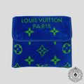 Louis Vuitton Paris Beach Towel in Blue green logo new