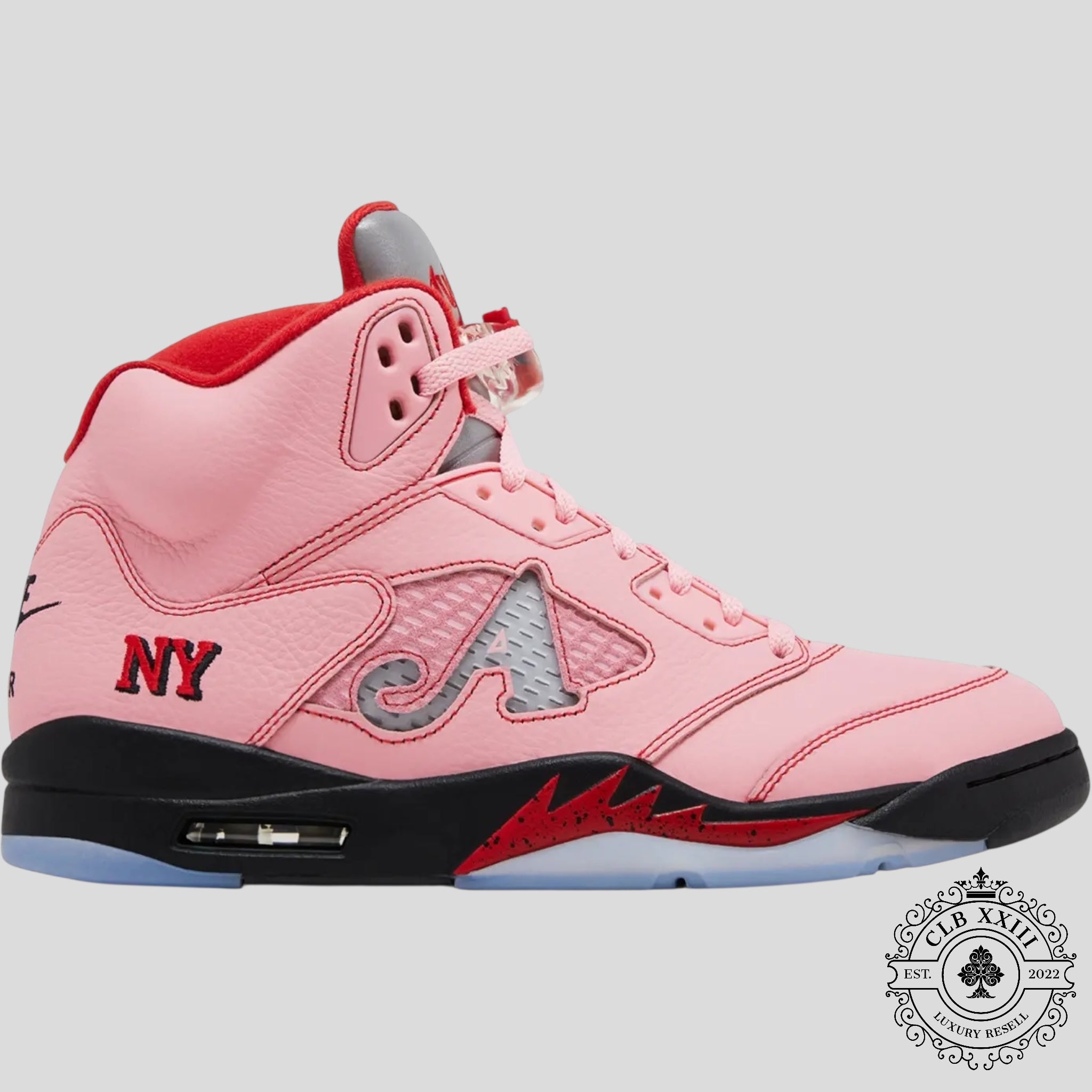 Air Jordan 5 Retro Awake Ny Arctic Pink unisex men's 10 12 high top basketball sneaker