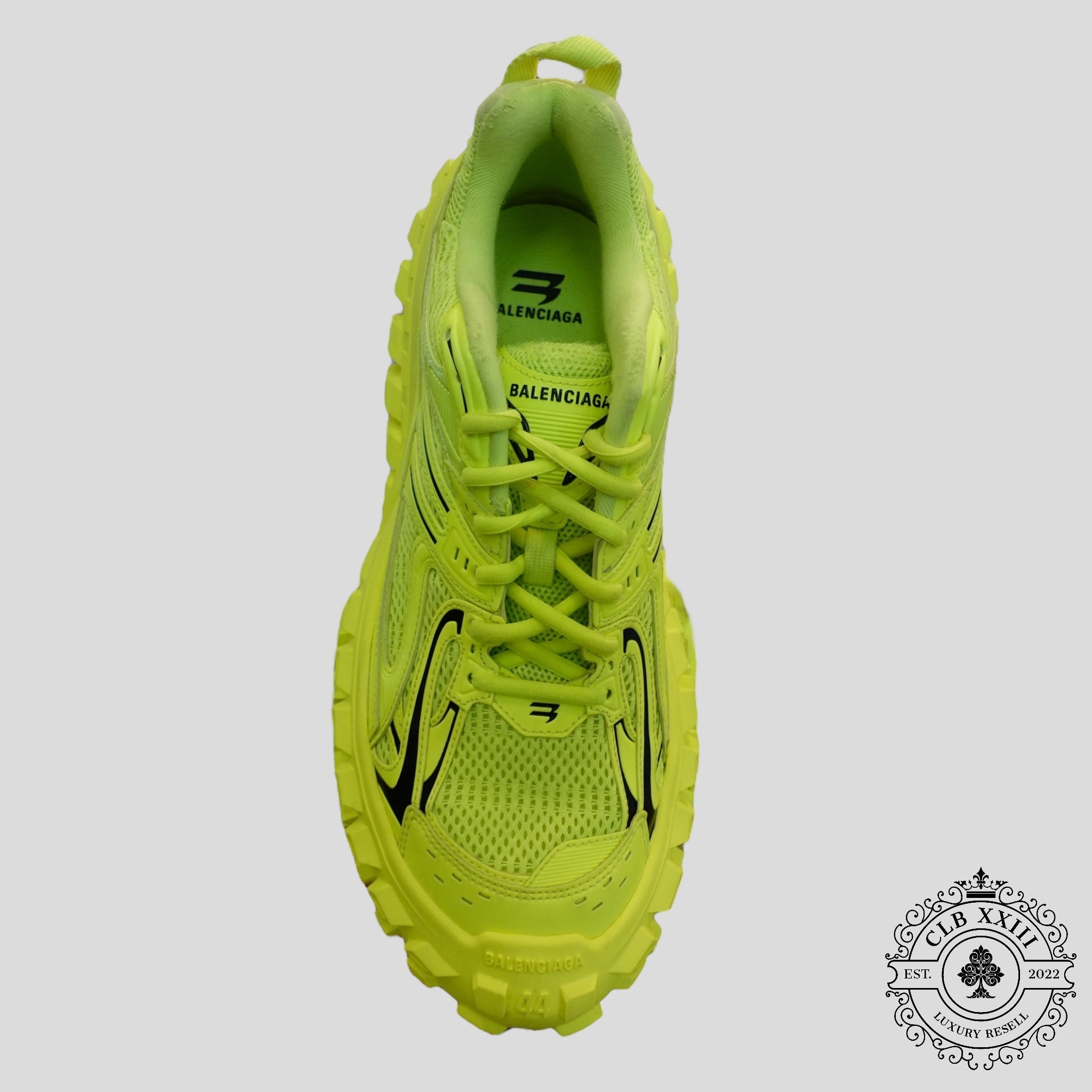 Balenciaga Defender Fluo Yellow shoes sneakers 44 men's unisex