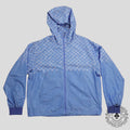 Louis Vuitton Damier Spread Windbreaker in Sky Blue zip men's unisex 52 men's