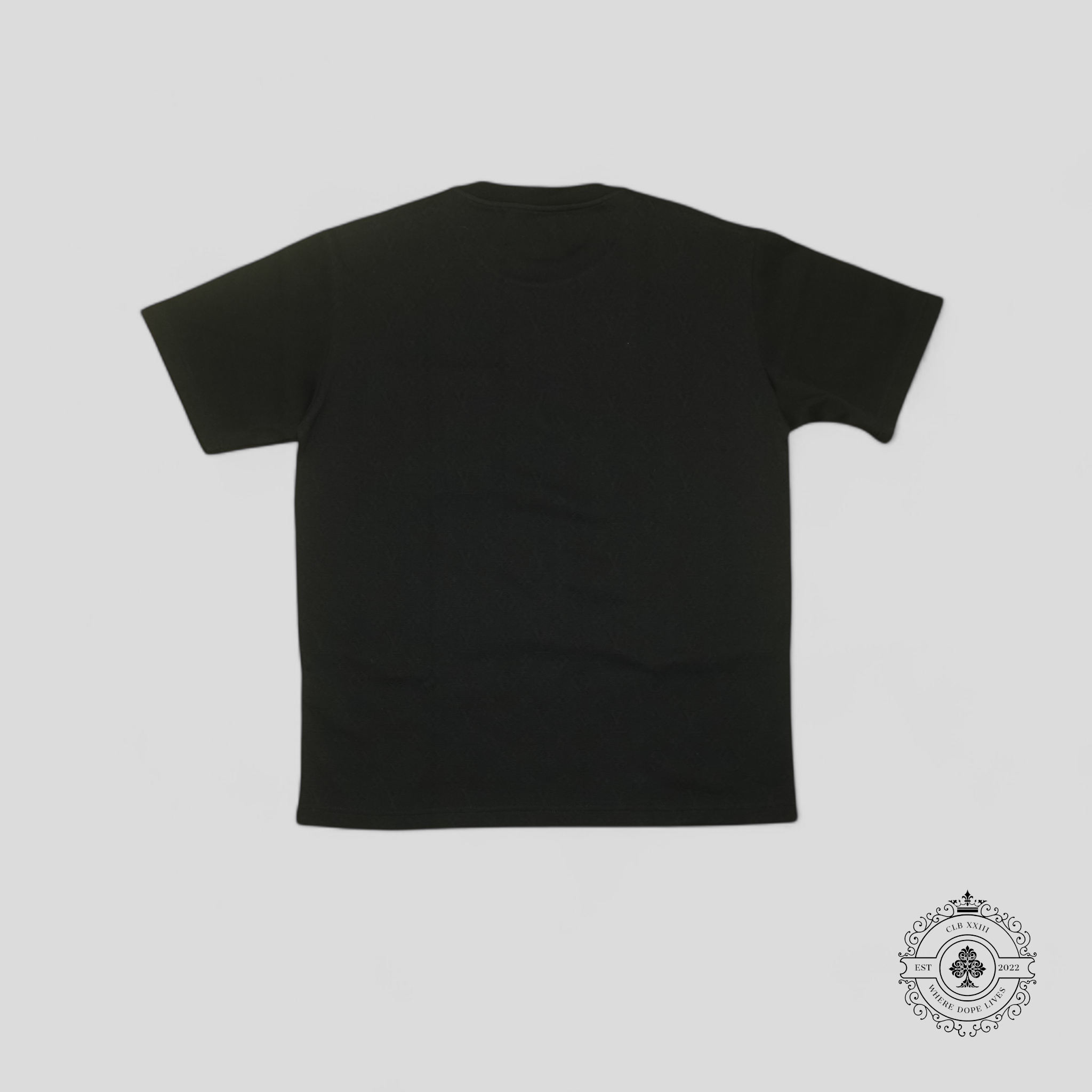 Louis Vuitton Signature Monogram Pocket T-Shirt in Black XL Men's Unisex